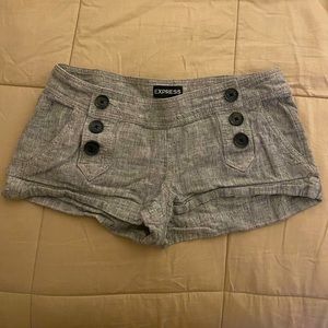 Express Button Up Shorts
